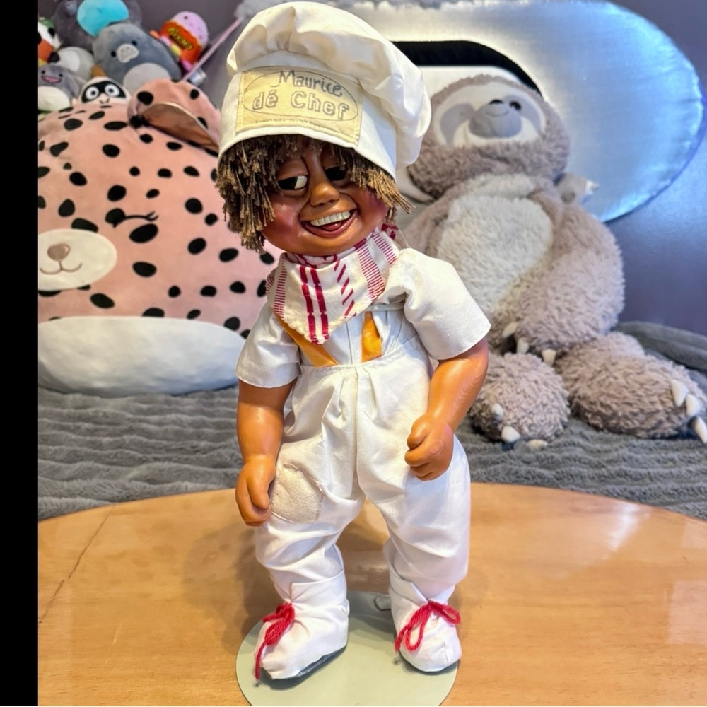 1986 Naber Maurice De Chef 18” Wooden Doll